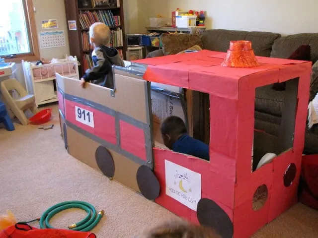 Fire Truck Dramatic Play