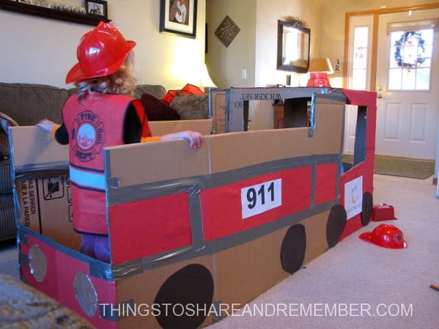 Fire Truck Dramatic Play