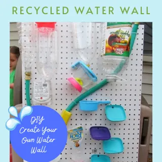 recycled water wall