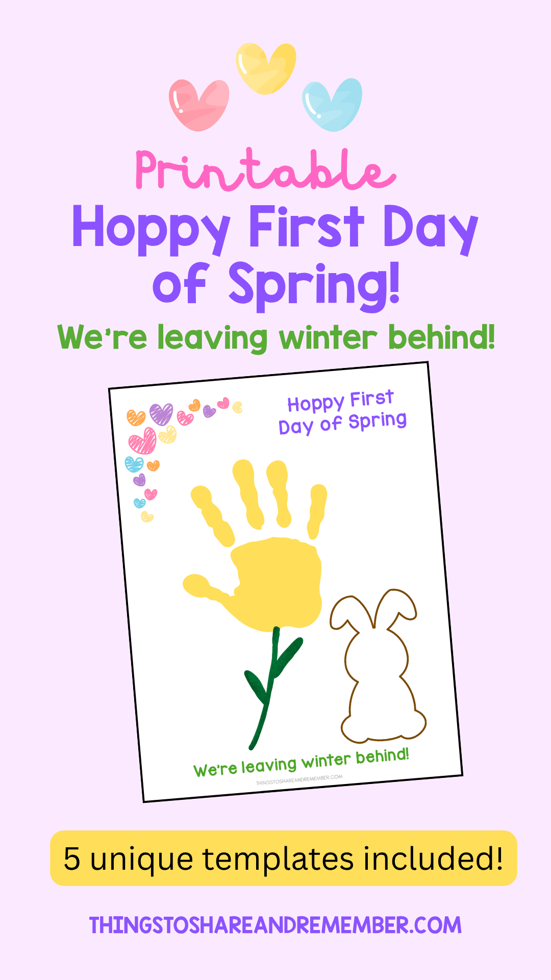 Free First Day of Spring Printable for Preschool -Hoppy Spring Activity ...