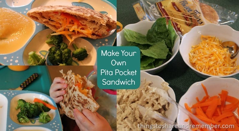 Make Your Own Pita Pocket Sandwich