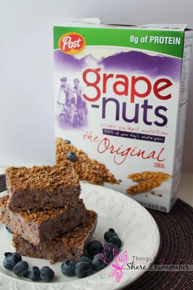 Grape-Nuts Frozen Yogurt cereal bars