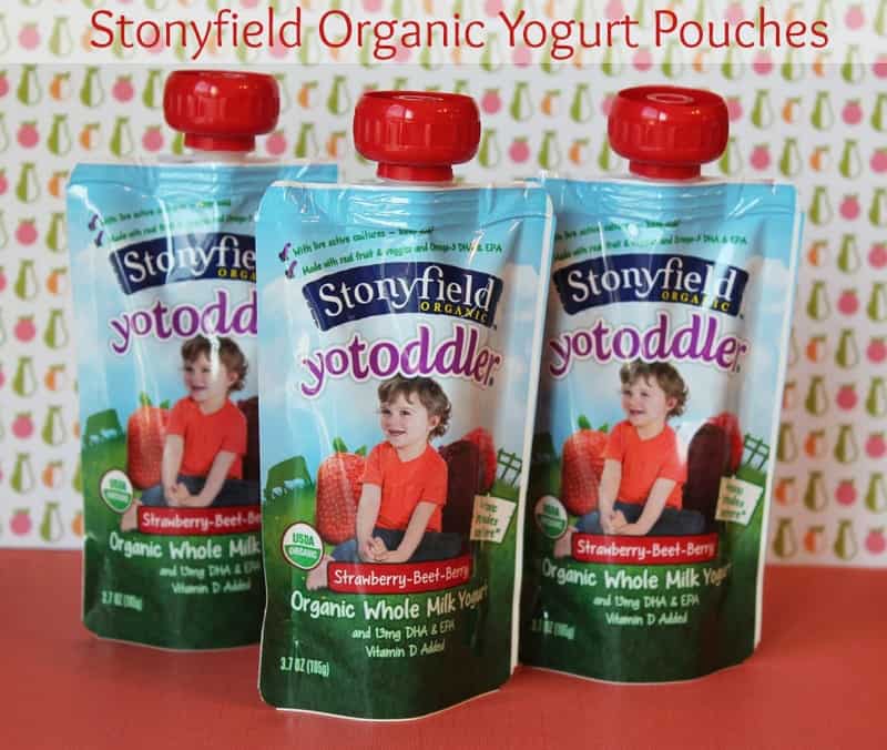 stonyfield yogurt pouches 
