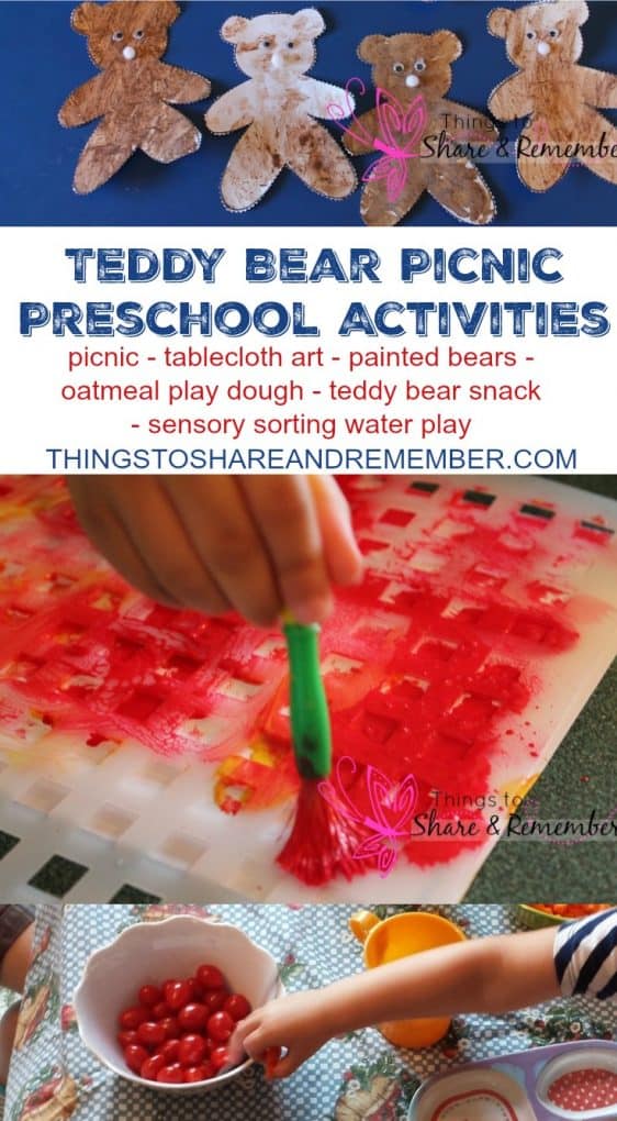Teddy Bear Picnic Preschool Activities - Things to Share & Remember.com