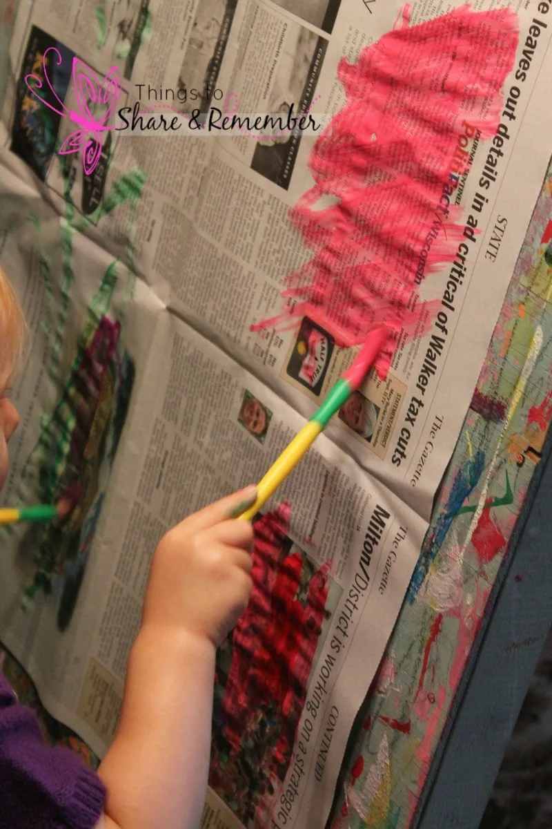 Newspaper Ideas for Preschoolers