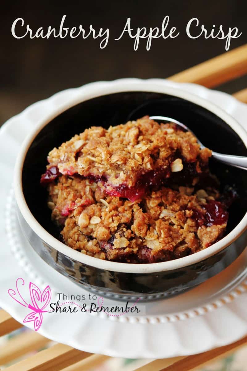 cranberry apple crisp recipe