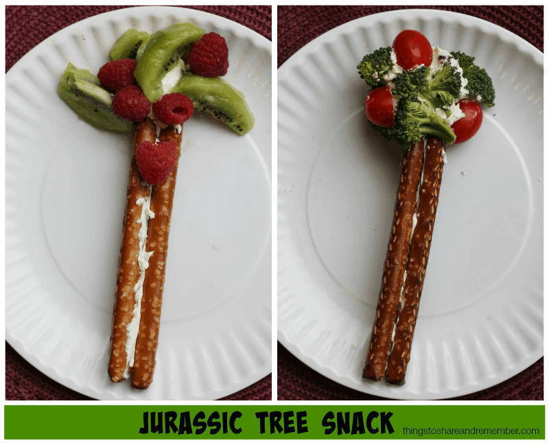 Jurassic Tree Dinosaur Themed Snack #MGTblogger