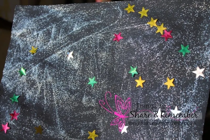 Learning about the stars in preschool #MGTblogger