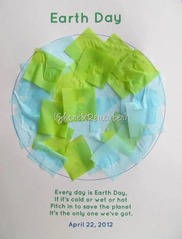 Earth Day Printable