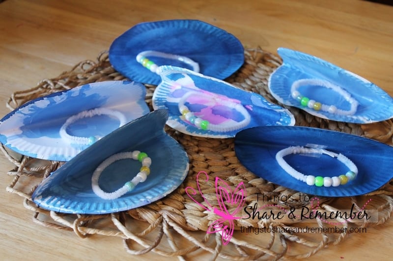 Ocean Commotion >> Oyster Pearls Preschool Craft