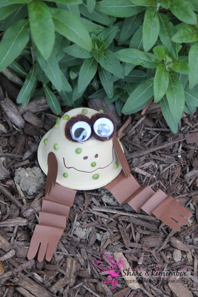 toad craft in the garden