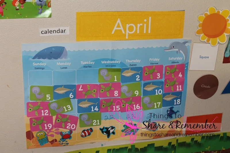 April Mother Goose Time theme Ocean Commotion