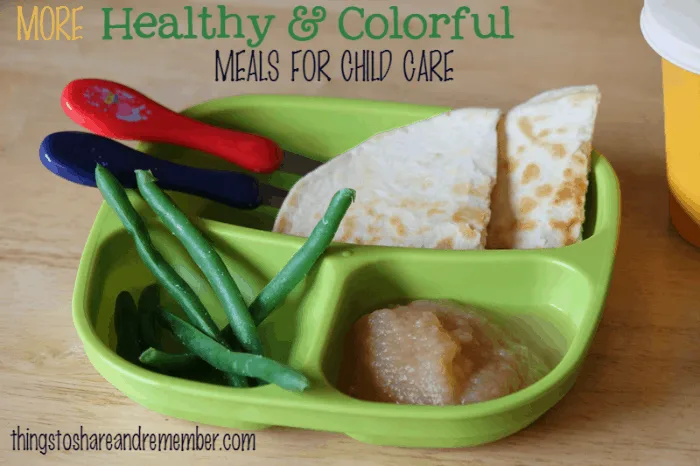 Healthy & Colorful Meals for Child Care