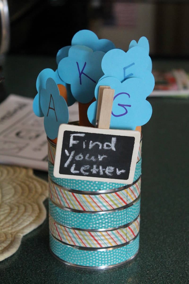 preschool open house letter flowers #MGTblogger