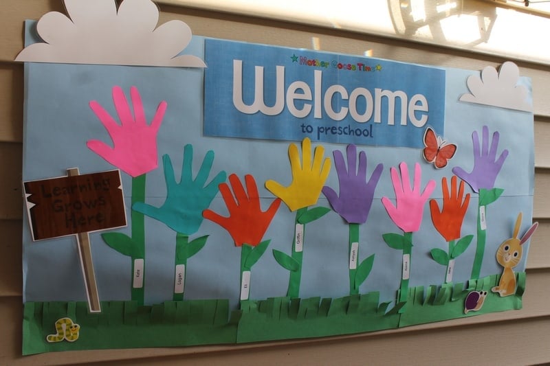 Preschool Open House Welcome Banner