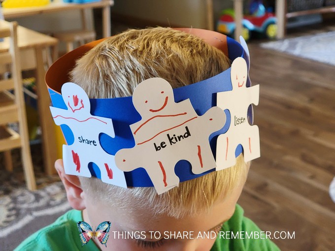 puzzle headband 