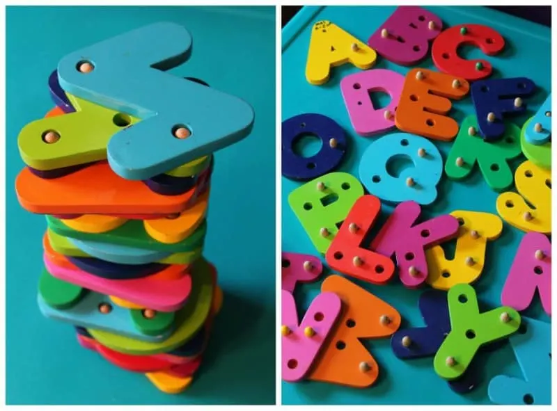 abc stacking puzzle