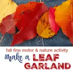 Make a Leaf Garland - Share & Remember