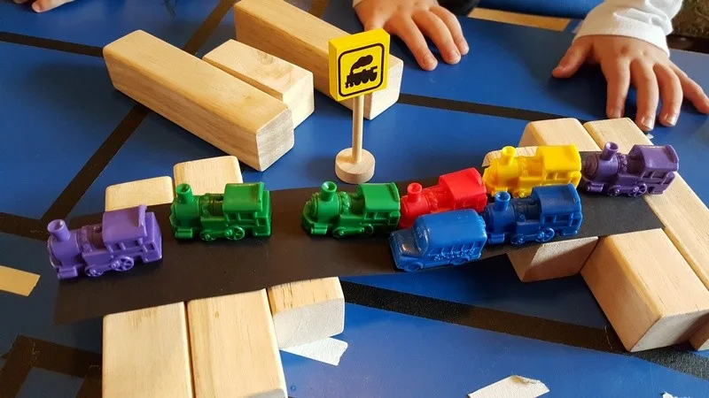 Making a train bridge #MGTblogger Train bridge