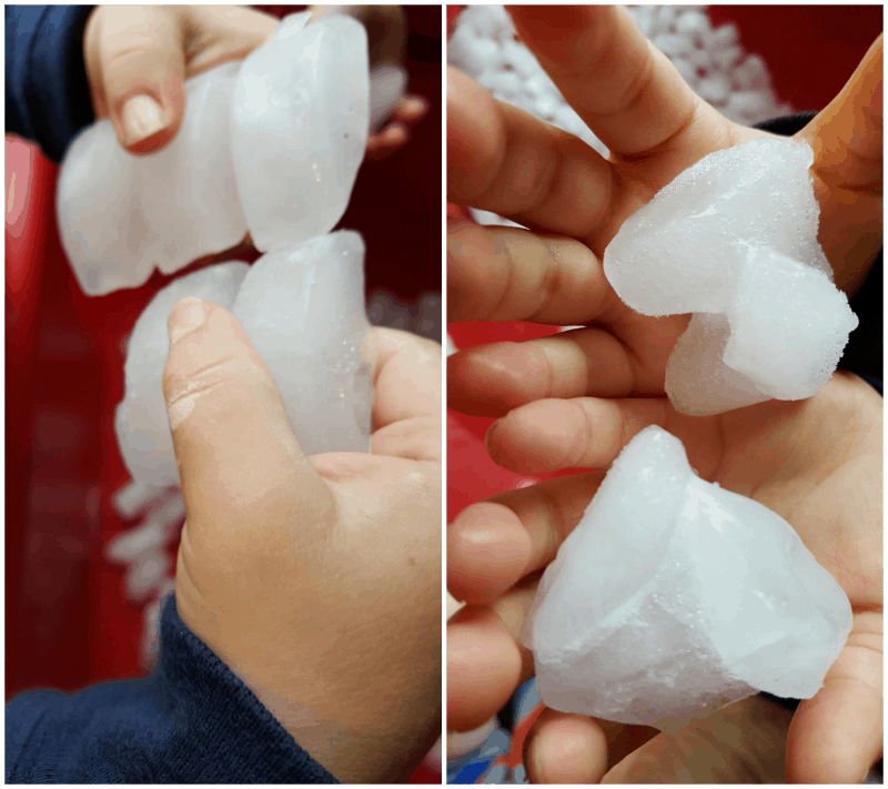 Fizzy Ice Sensory & Science #MGTBlogger