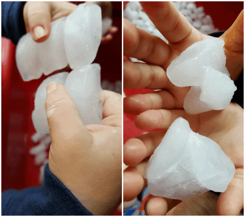 Fizzy Ice Sensory & Science #MGTBlogger