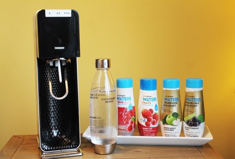 SodaStream Power Automatic Sparkling Water Maker and SodaStream Sparkling Drink Mixes 