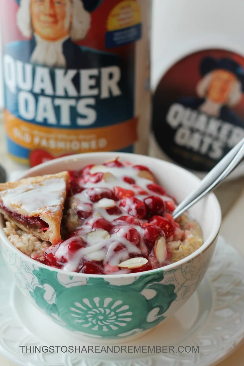 A Sweet Start With Cherry Almond Oatmeal