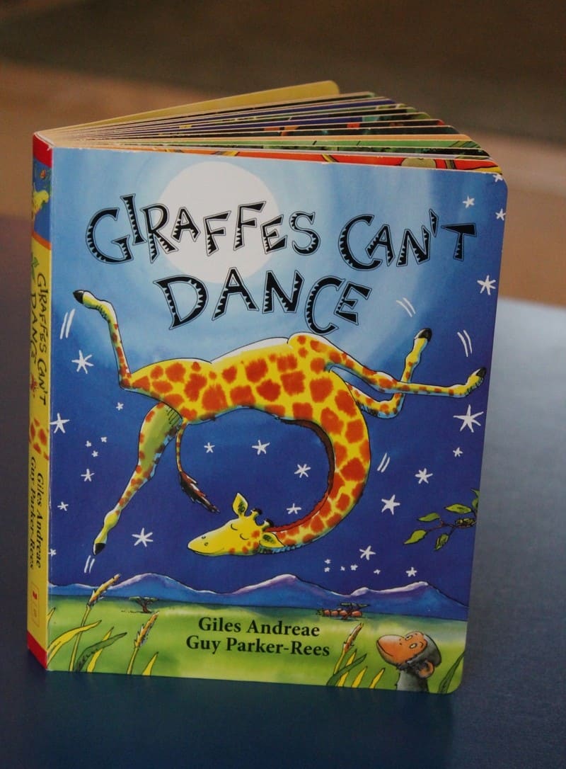 Learning about giraffes -Giraffes Can't Dance