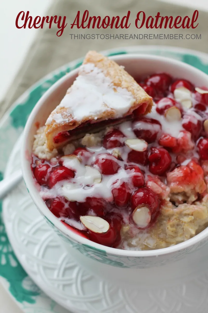 Cherry Almond Oatmeal #BringYourBestBowl #Target 
