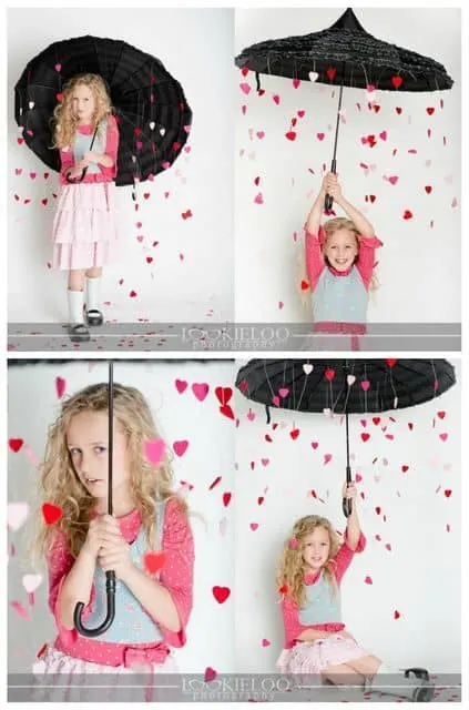 heart umbrella