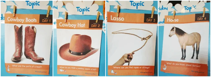 cowboy preschool theme