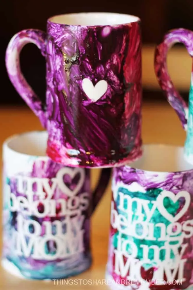 Painted Mug kit from Michael's Craft Store