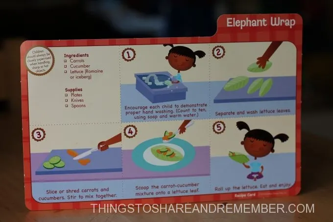Elephant Wrap Recipe Card #MGTblogger