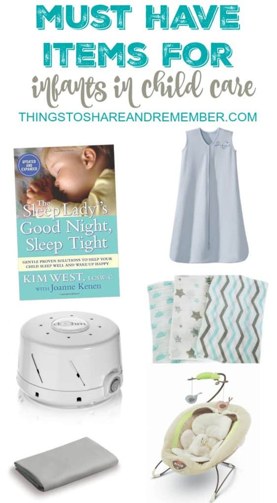 Must Have Items for Infants in Child Care