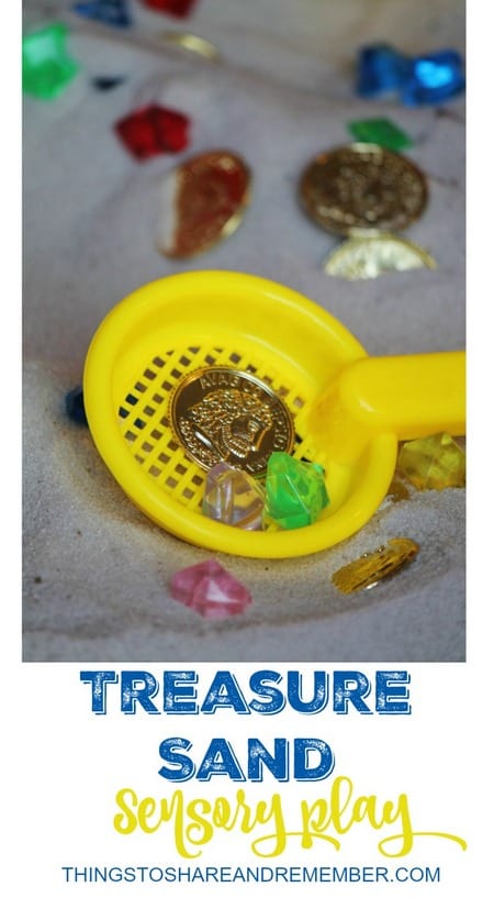 Treasure Sand Sensory Play 