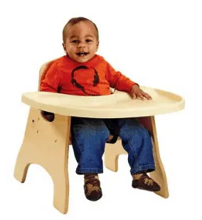 High Charries low profile infant feeding chair Infants in Child Care