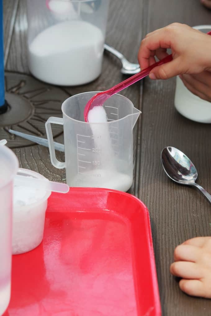 Dissolving Salt in Water Preschool Science