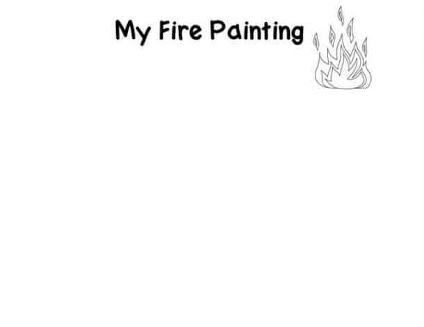 Preschool Fire Safety Booklet Printables