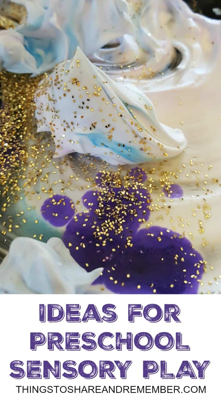 IDEAS FOR PRESCHOOL SENSORY PLAY