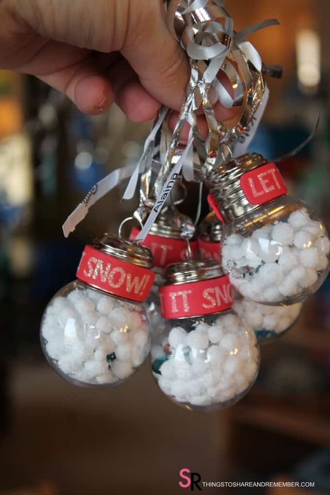 Let it Snow Ornaments
