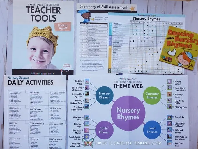 Teacher Tools Experience Early Learning Nursery Rhymes
