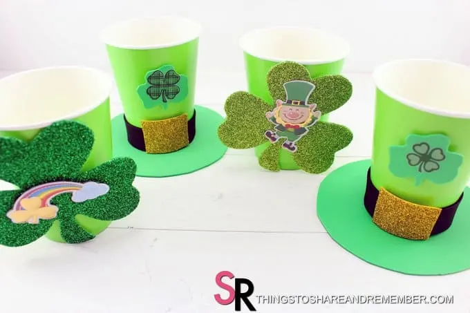 St. Patty's Day Snack Cups