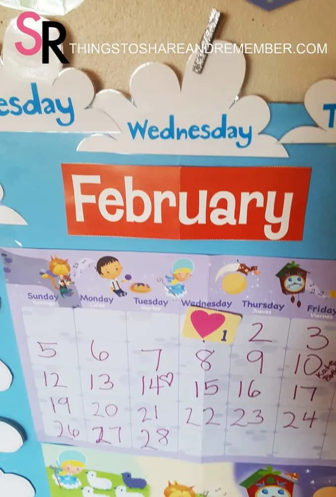 February calendar circle time This Little Piggy