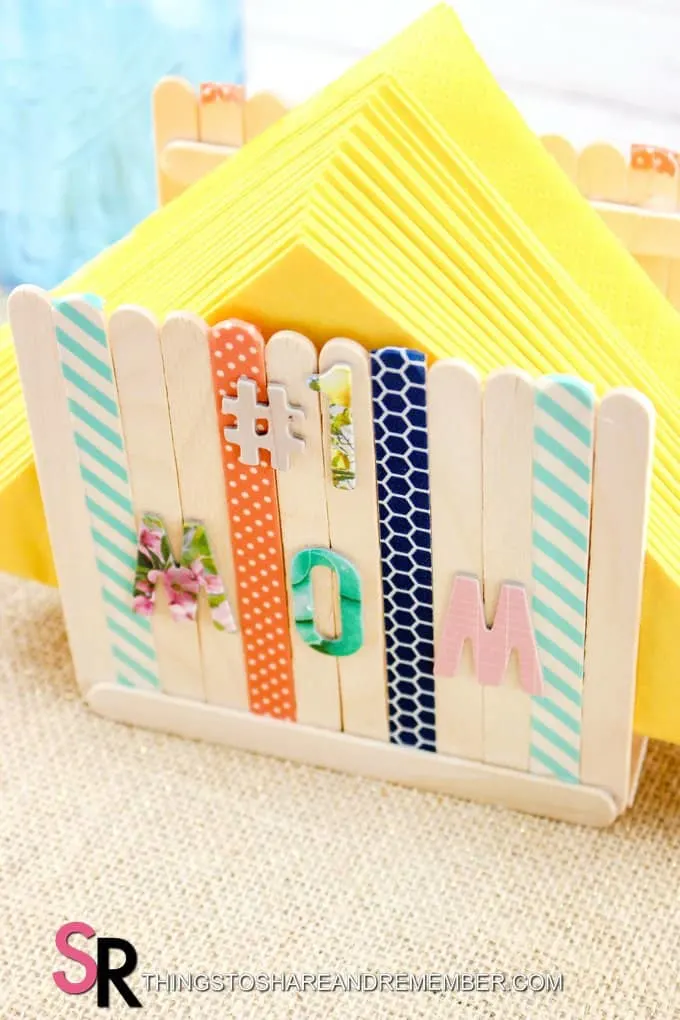 #1 Mom napkin holder