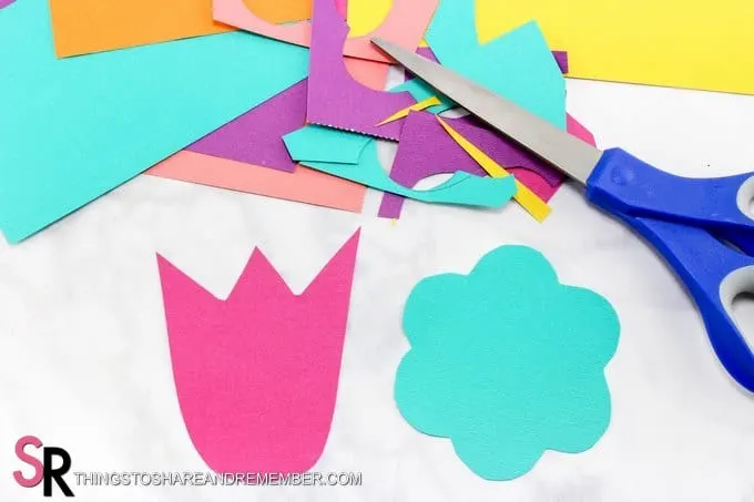 Paper Roll Spring Flowers Craft