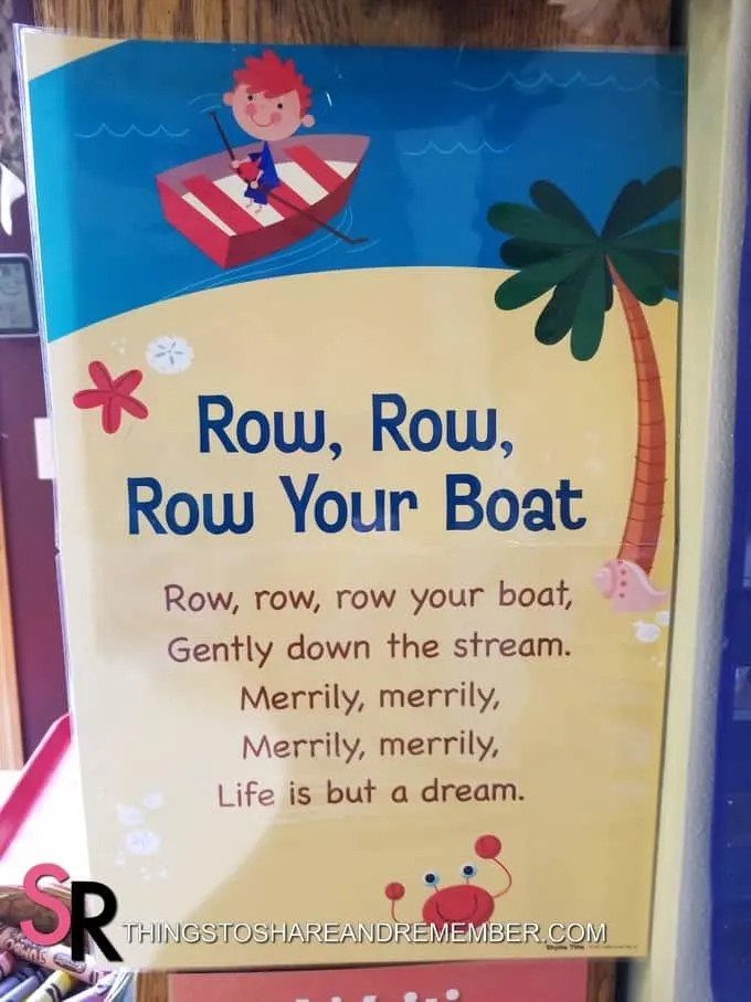 row row row your boat rhyme
