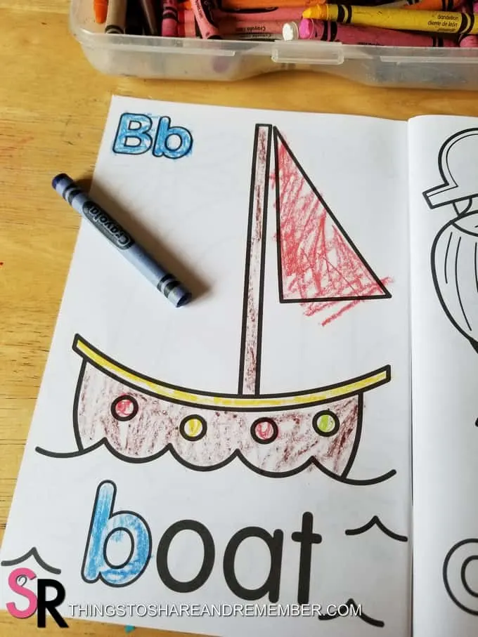 letter B coloring page