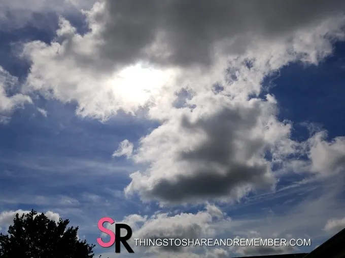 clouds over sun