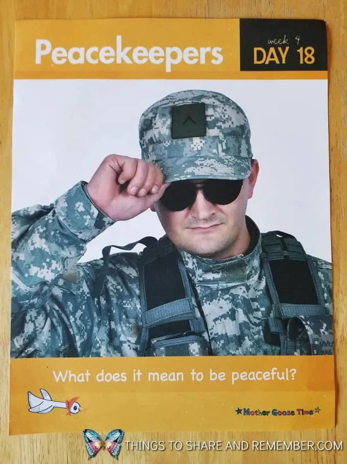 daily topic poster peacekeepers