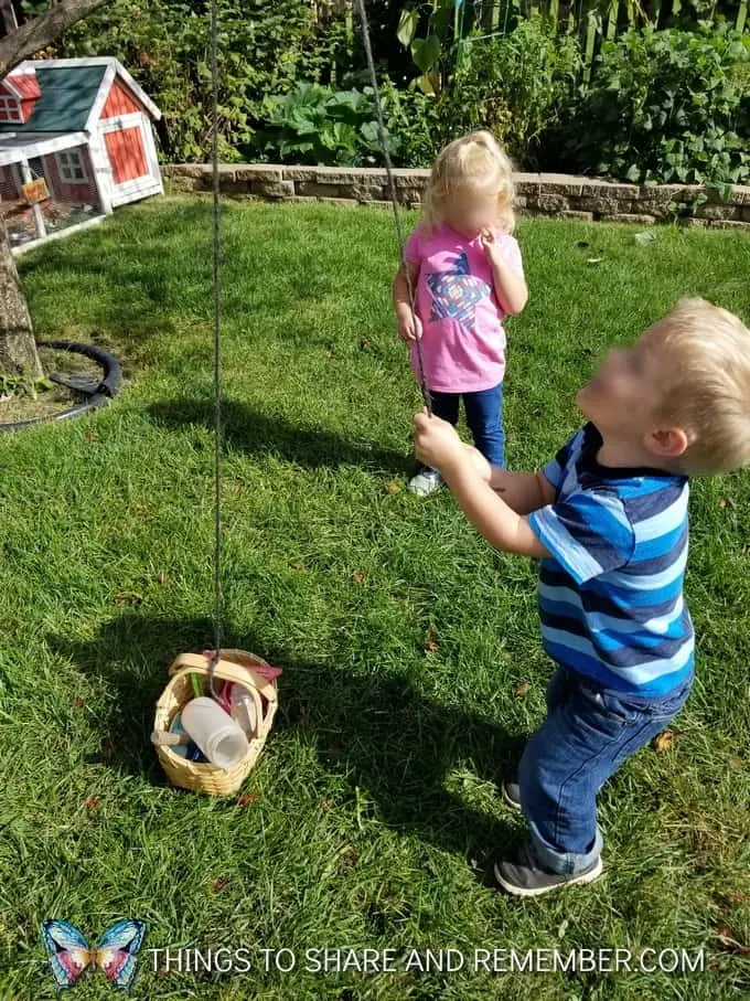 Pulley Basket STEAM Activity